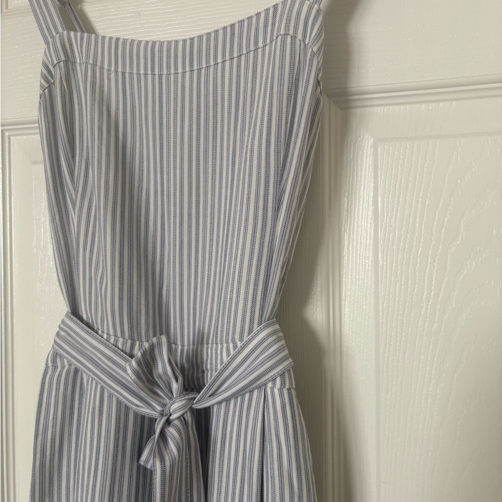 Hollister Striped Blue and White Romper - Picture 2 of 5